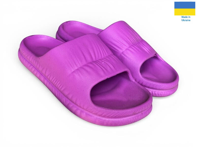 Шлепанцы Rai shoes (36-41) С101 фуксія (лето)