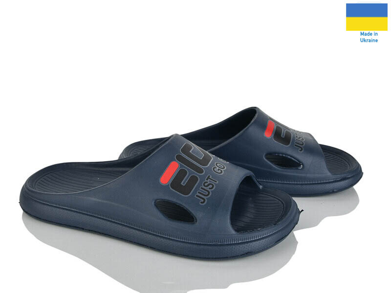 Шлепанцы Rai shoes (36-41) С80 синій (лето)