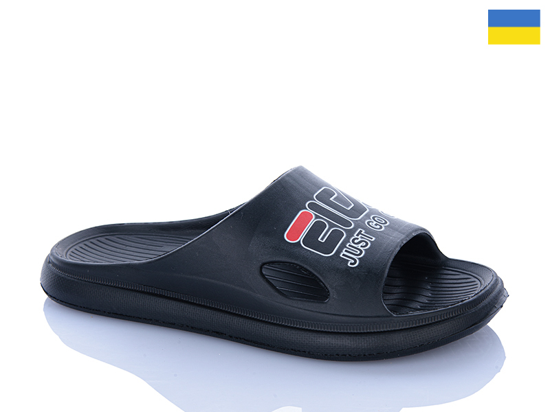 Шлепанцы Inblu (36-41) C80 Fil чорний (лето)