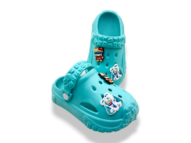 Кроксы Rai shoes (24-35) 3001 мята (лето)