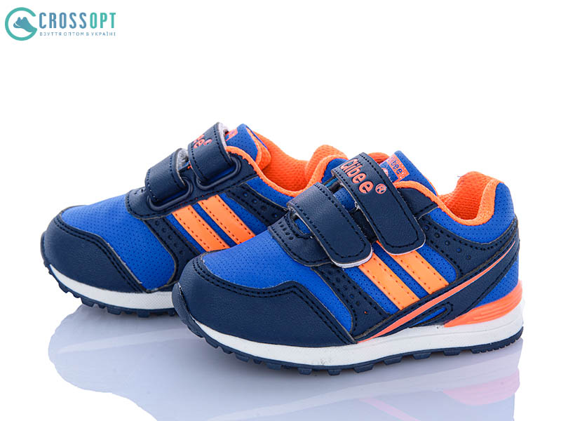 Кроссовки CrossOpt (21-26) F632 d.blue-orange (деми)