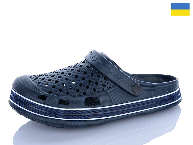 Кроксы ALEX M&L (41-46) B51 синій (лето)