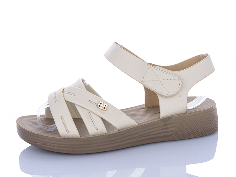 Босоножки Mainelin (37-42) 2503 beige (лето)