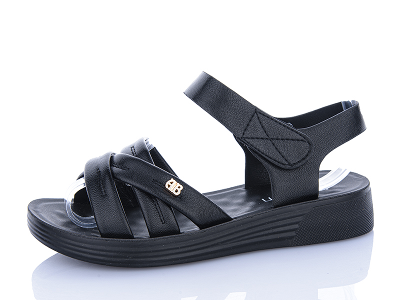Босоножки Mainelin (37-42) 2503 black (лето)
