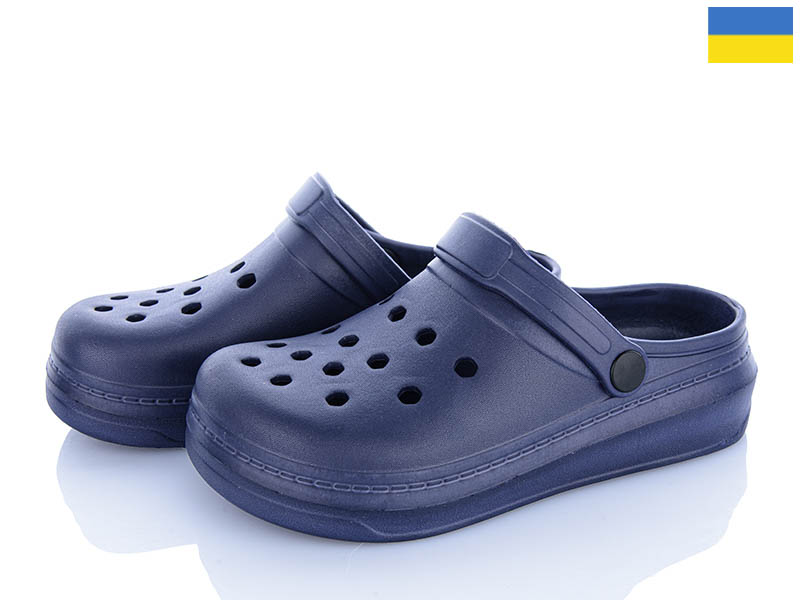 Кроксы Roks (31-35) 312 т.синій (лето)