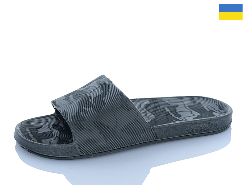 Шлепанцы ALEX M&L (40-46) B400 т.сірий (лето)