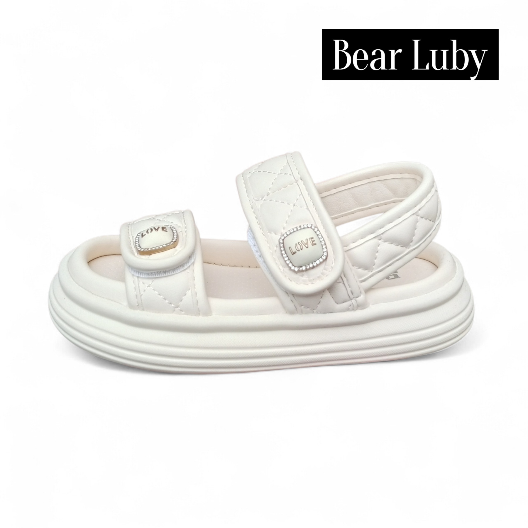 Босоножки DvaClibee (32-37) Bear Luby 24729C beige (лето)