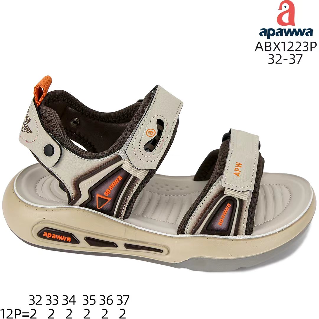 Босоножки DvaClibee (32-37) AM-ABX1223 beige (лето)