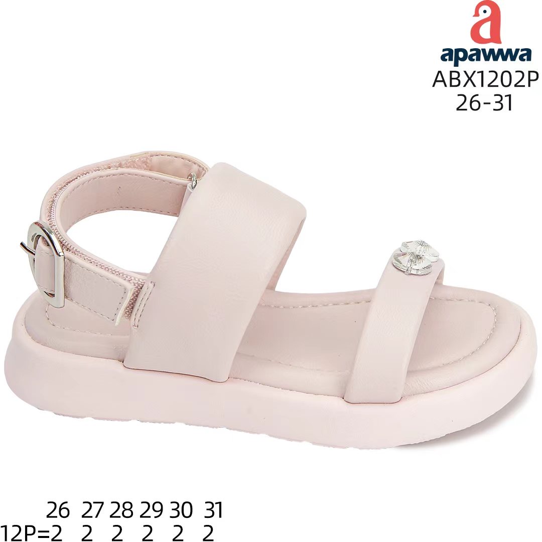 Босоножки DvaClibee (26-31) AM-ABX1202 pink (лето)