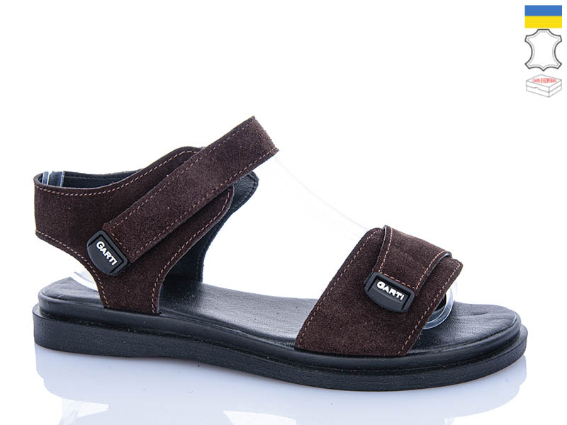Босоножки Garti (36-40) 36 коричневий замш (лето)