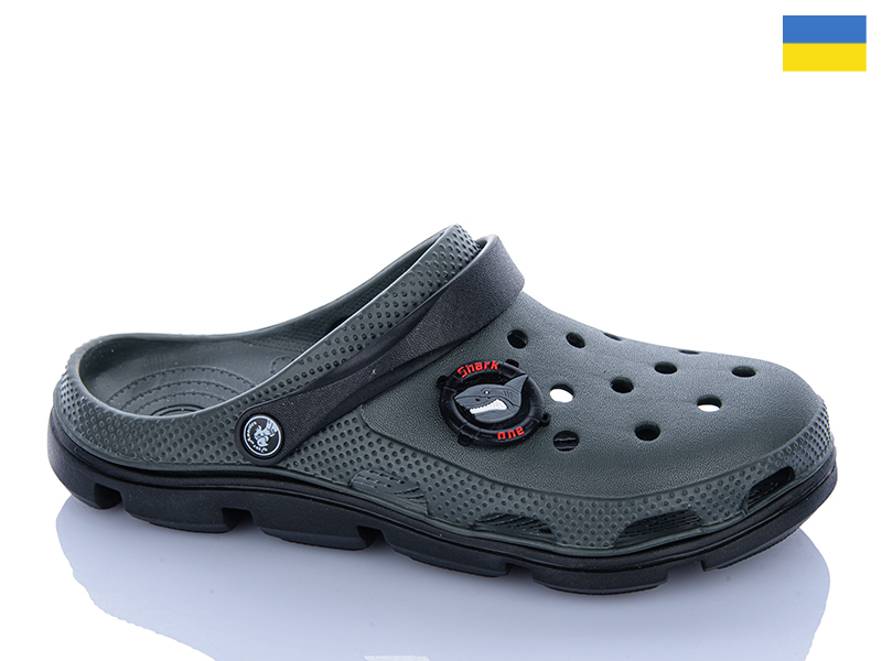 Кроксы Dago (41-46) Крокси M111 хакі (лето)
