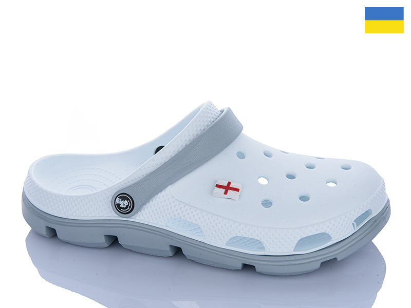 Кроксы Dago (41-46) Крокси M114 білий (лето)