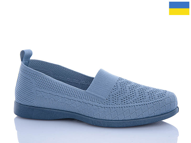 Туфли RGP (36-40) 726 синій,белый (лето)