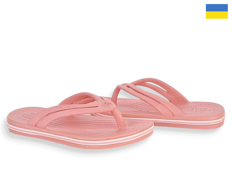 Шлепанцы Rai shoes (36-41) Вєтнамка жін.пудра (лето)