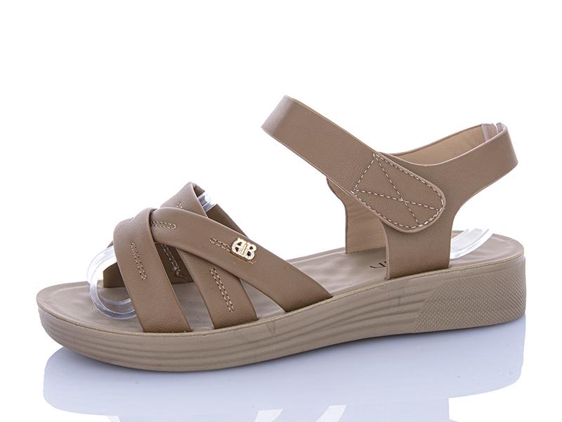 Босоножки OkShoes (37-42) 2503 brown (лето)