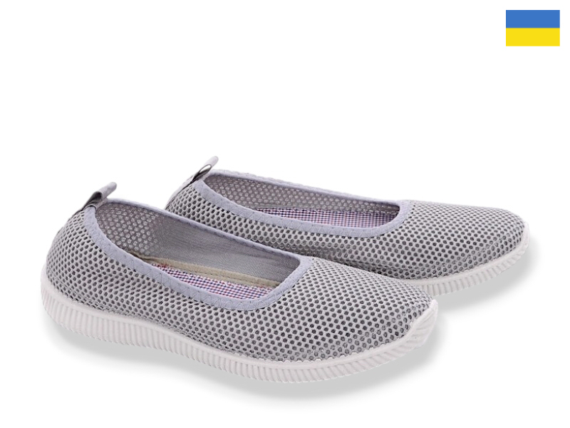 Туфли Rai shoes (36-41) 23-40 сірий (лето)