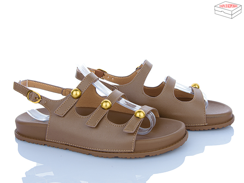 Босоножки Мир (36-41) 4435-ST-JZ03 kahki (лето)