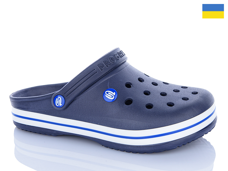 Кроксы RGP (40-45) 224 синій (лето)