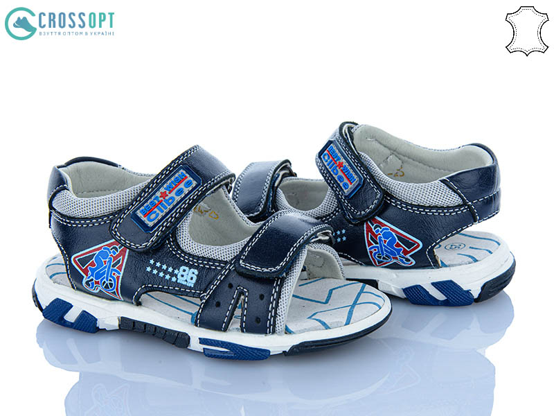 Босоножки CrossOpt (25-30) Z624 blue-l.blue (лето)