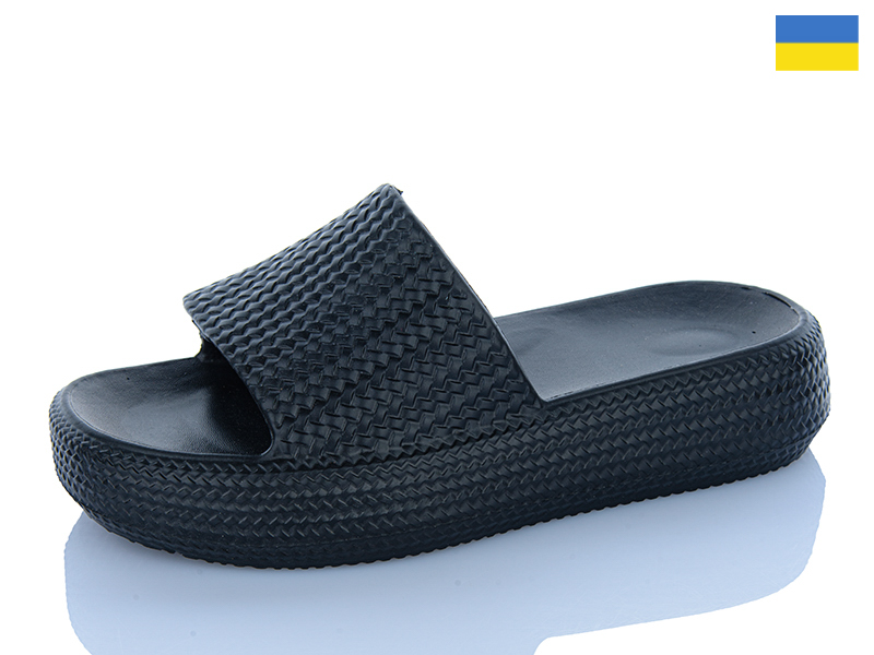 Шлепанцы Inblu (36-41) 78 чорний (лето)