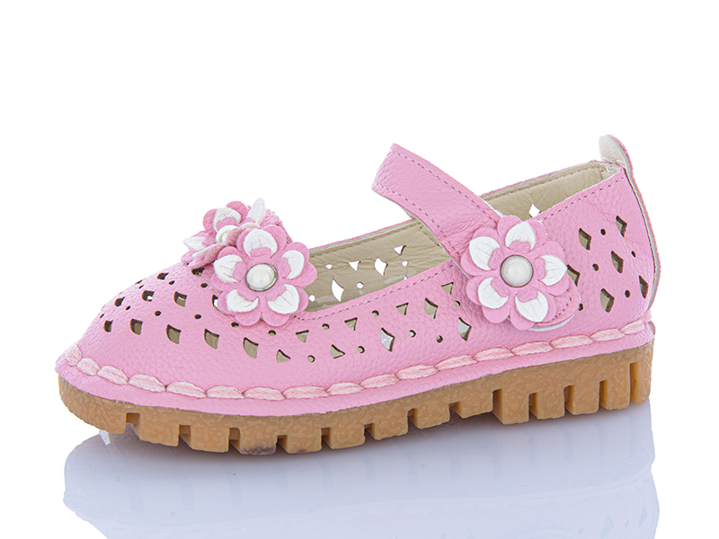 Туфли Леопард (21-25) M02-2 pink (лето)