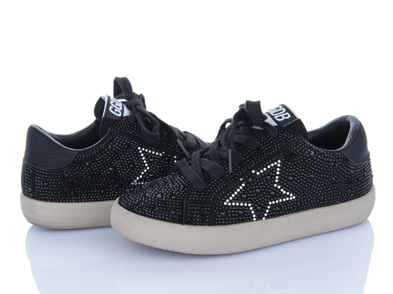 Кроссовки Clibee (31-37) A2586 black (деми)