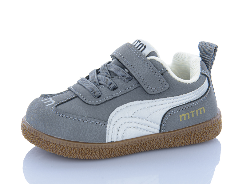 Кроссовки Леопард (22-26) A91 grey (22-26) (деми)