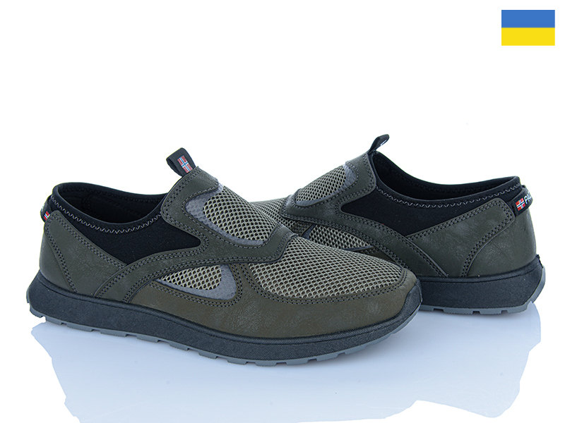 Кроссовки Paolla (40-45) SP9 хакі (лето)