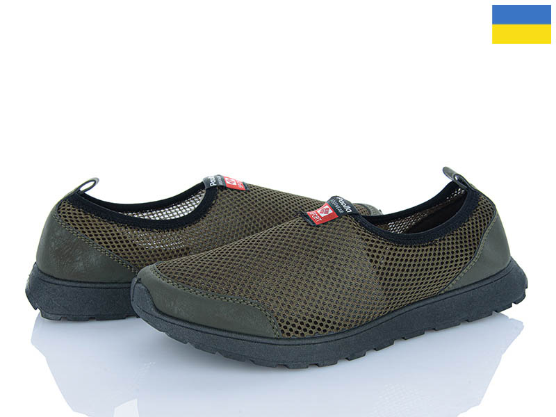 Кроссовки Львов База (40-45) Paolla Sport 7-3701 зелений (лето)