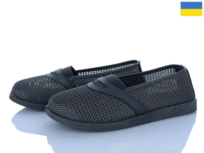 Туфли Львов База (37-42) Paolla БП9 сірий (лето)