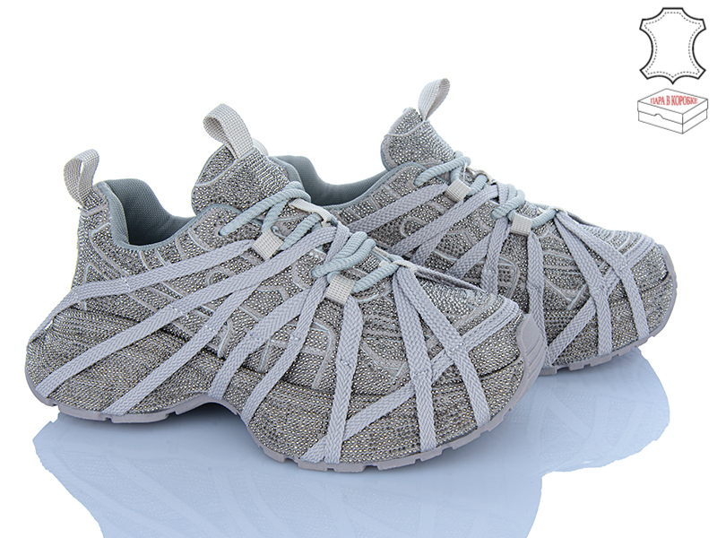 Кроссовки Ailaifa (36-41) 9886 grey (деми)