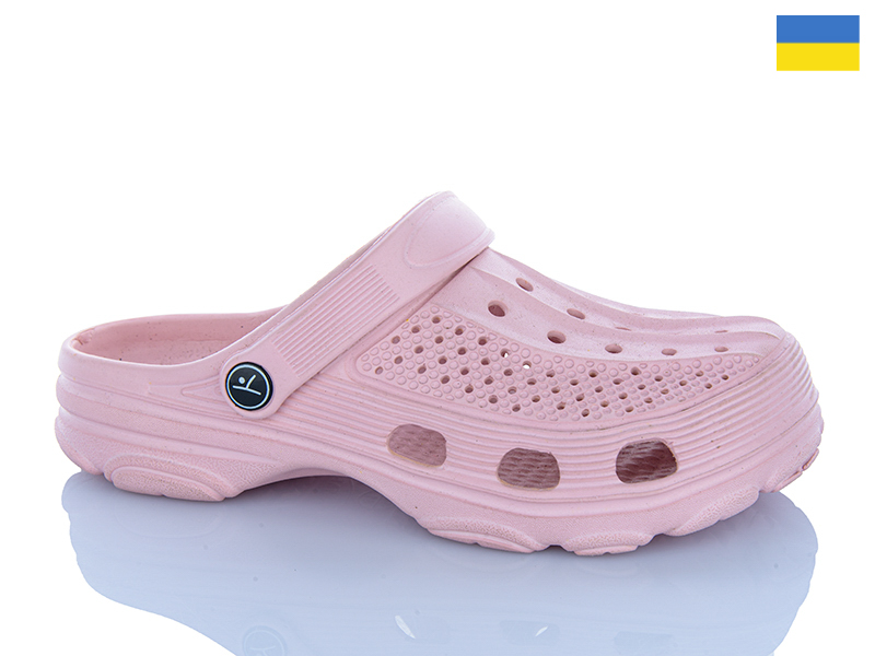 Кроксы Inblu (36-41) 502 пудра (лето)