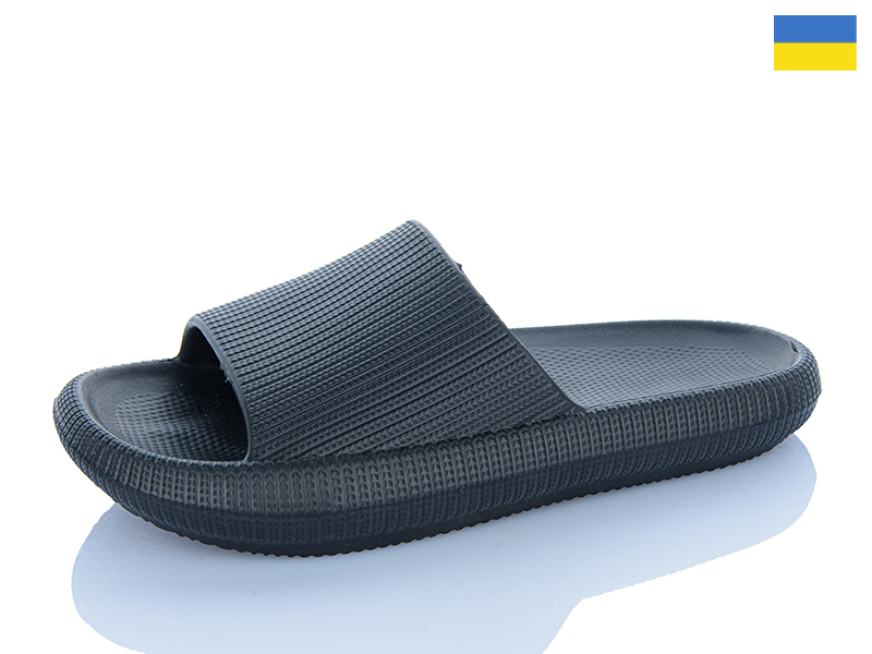 Шлепанцы Inblu (36-41) D24 чорний (лето)