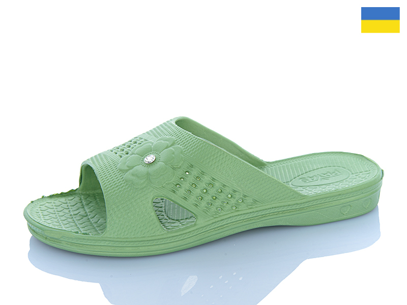 Шлепанцы Inblu (36-41) Паяс камінь олива (лето)