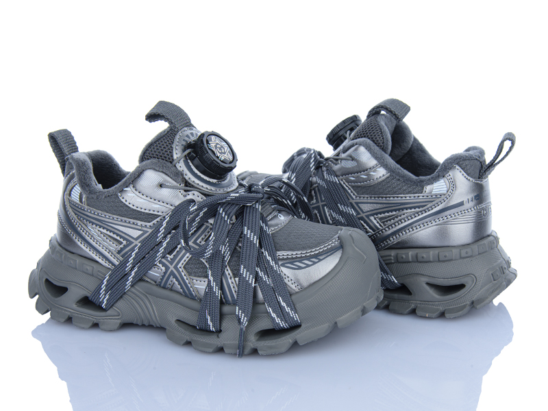 Кроссовки Clibee (31-37) 59-A2285 grey (деми)