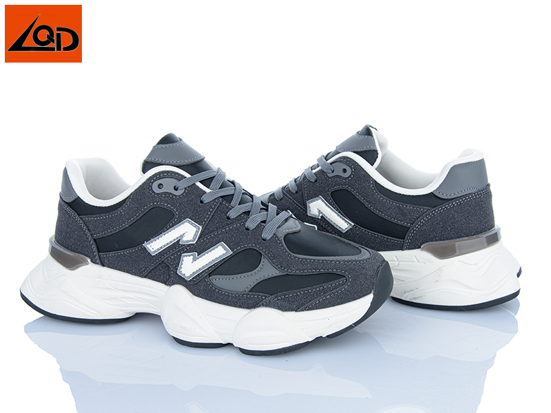 Кроссовки LQD (40-45) M750 d.grey (деми)