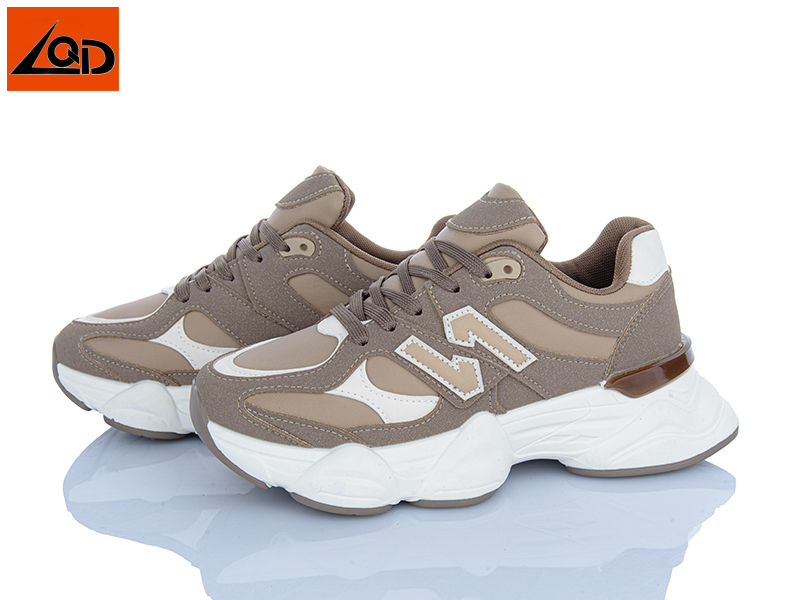 Кроссовки LQD (36-41) W788 beige (деми)