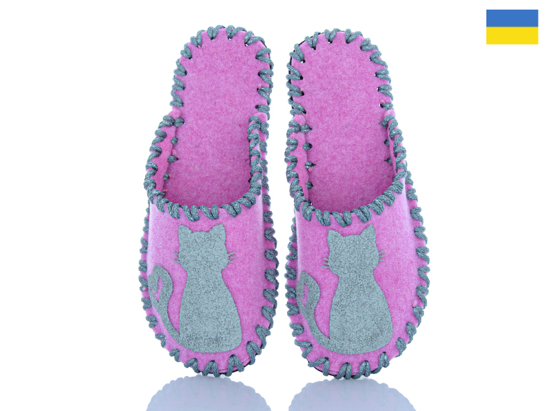 Тапочки Active (36-41) 276W рожевий (деми)