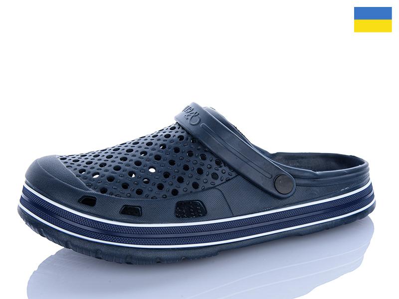 Кроксы Dago (41-46) Верта M51 синій (лето)