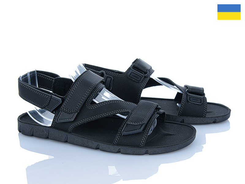 Сандалии Paolla (40-45) D02 чорний (лето)