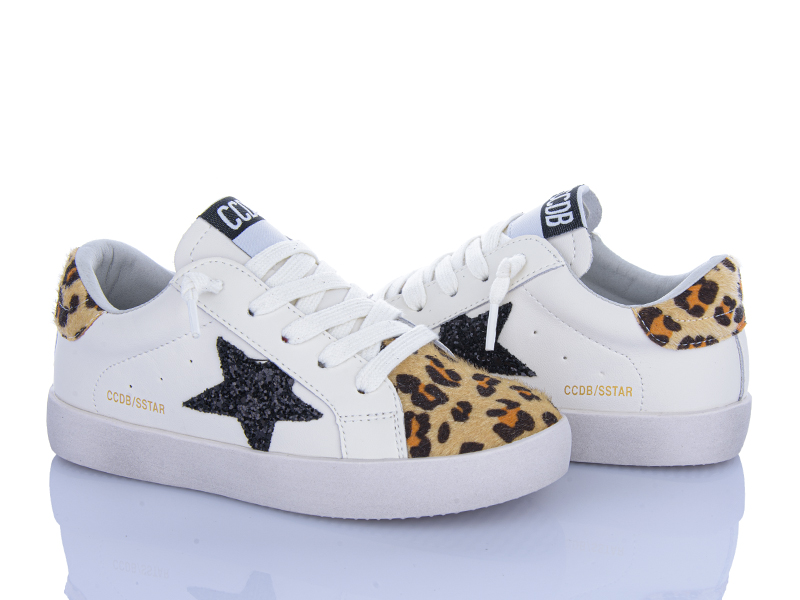 Кеды Clibee (31-37) A28711 white-leo (деми)