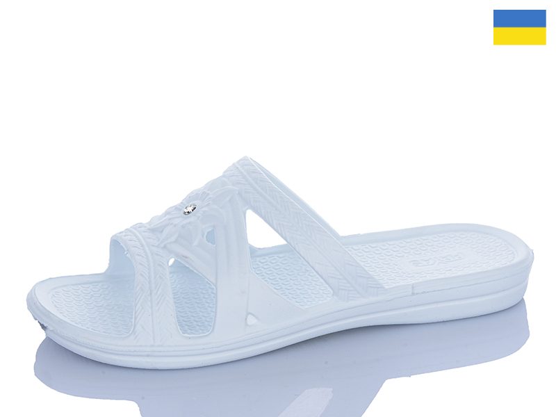 Шлепанцы Sanlin2 (36-41) Камінь Star.білий (лето)