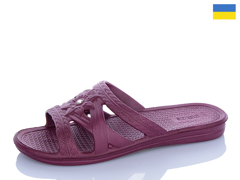 Шлепанцы Sanlin2 (36-41) Камінь Star.бордовий (лето)
