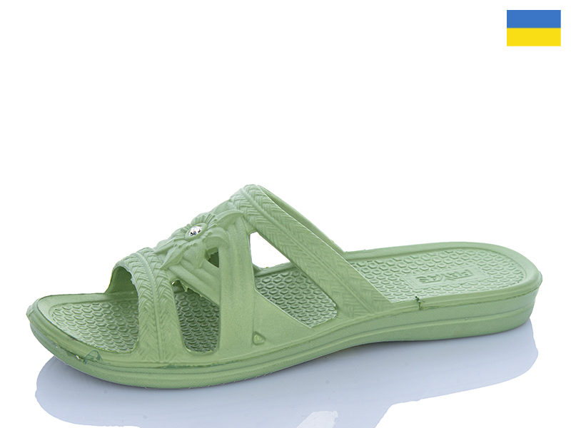 Шлепанцы Sanlin2 (36-41) Камінь Star.олива (лето)