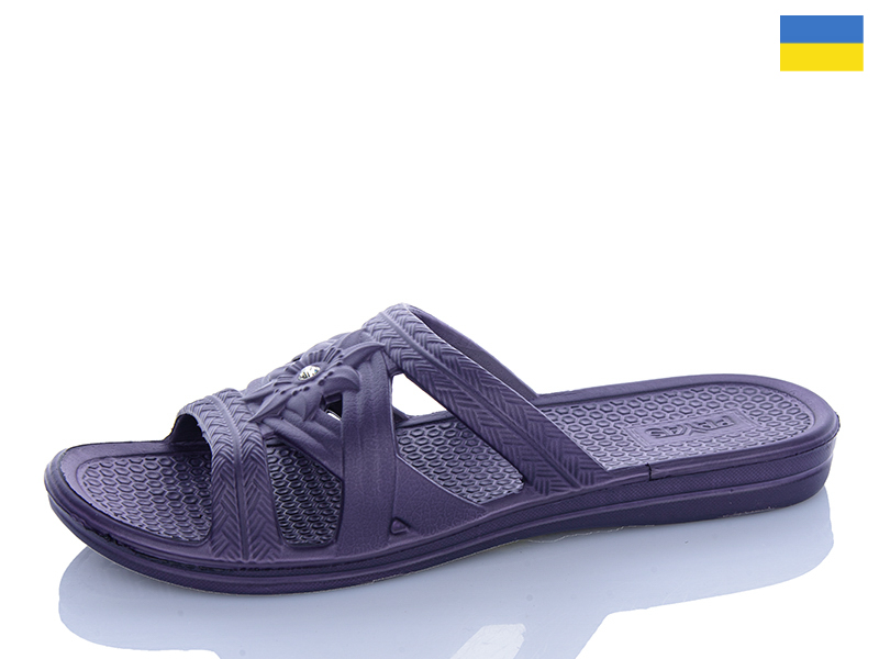 Шлепанцы Sanlin2 (36-41) Камінь Star.слива (лето)