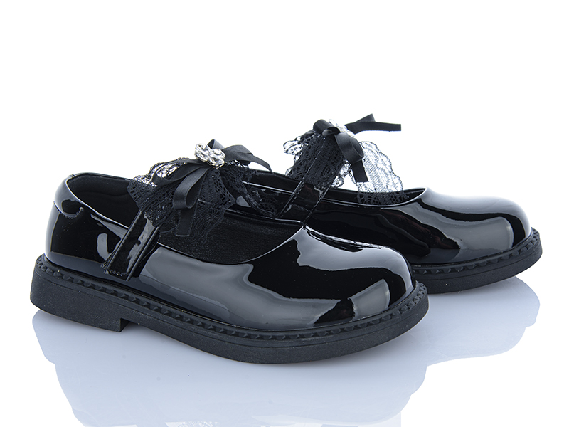 Туфли Clibee (31-37) A68159 black (деми)