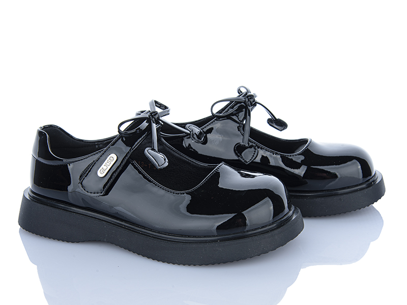 Туфли Clibee (31-37) A6913 black (деми)