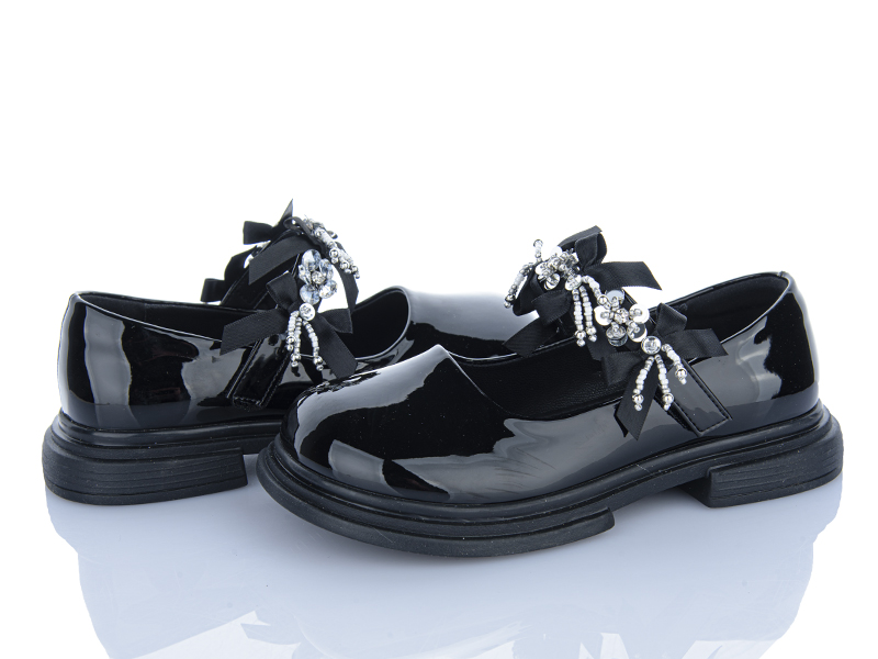 Туфли Clibee (29-37) A858-28 black (деми)