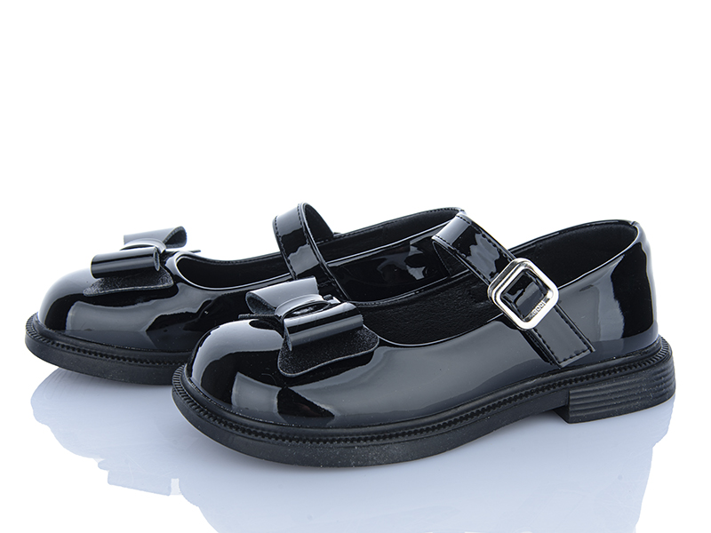 Туфли Clibee (31-37) C825 black (деми)