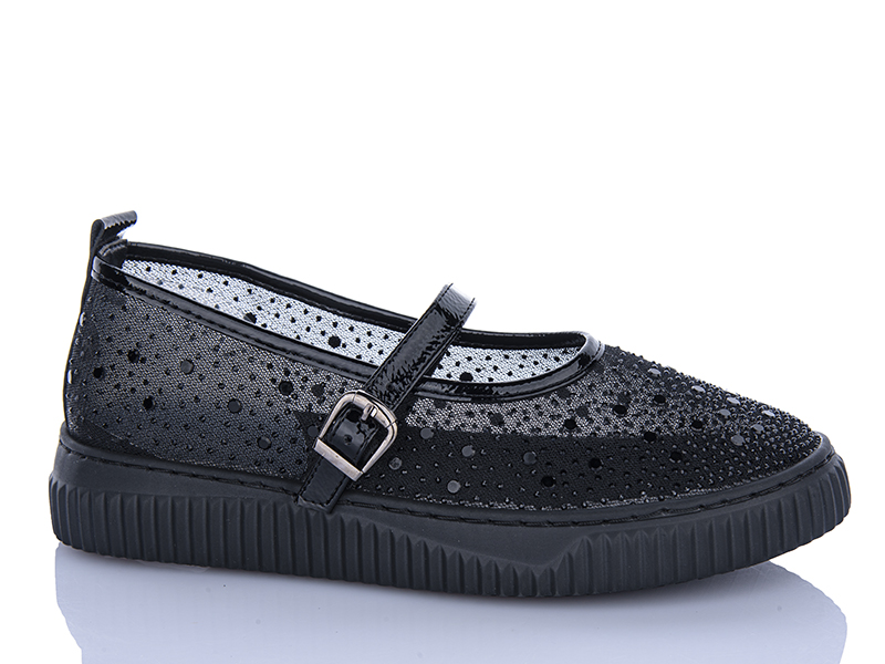 Туфли Sali (36-40) B22 чорний (лето)